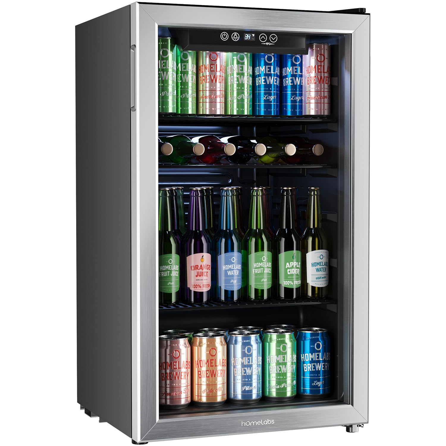 Wine Beer Mini Fridge - Lodówka do napojów i chłodziarka na