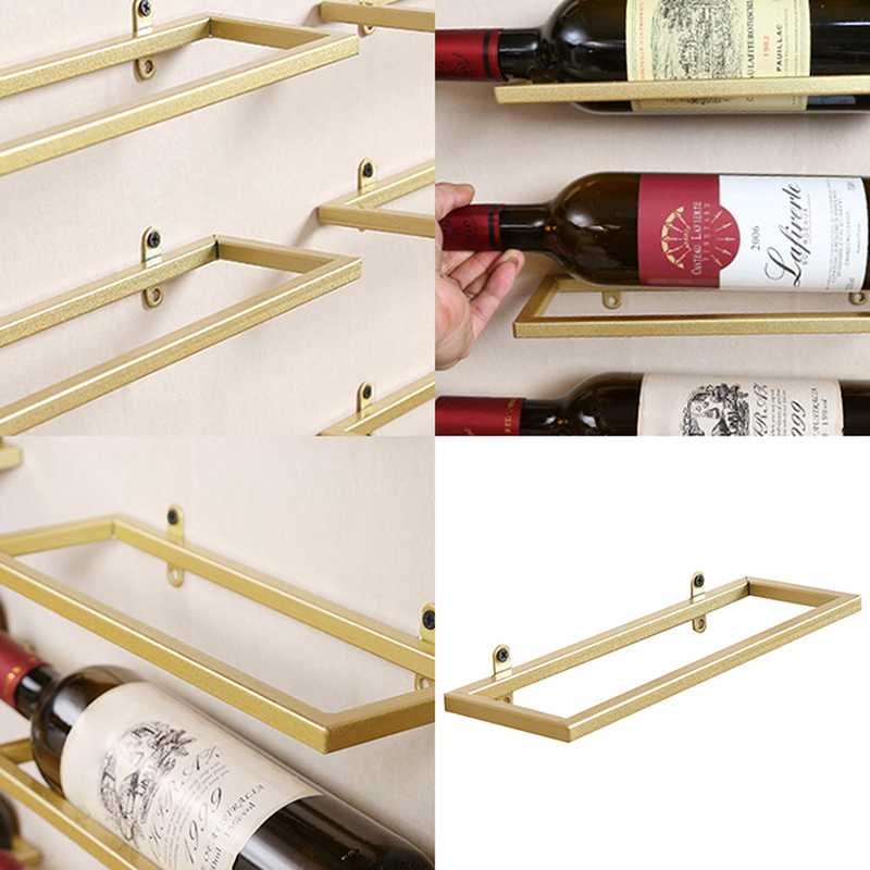 Wine Beer Rack - 1PC naścienny Bar akrylowy stojak na
