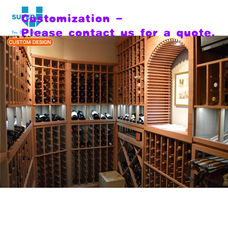 Wine Beer Rack - Drewniany regał na wino i piwo