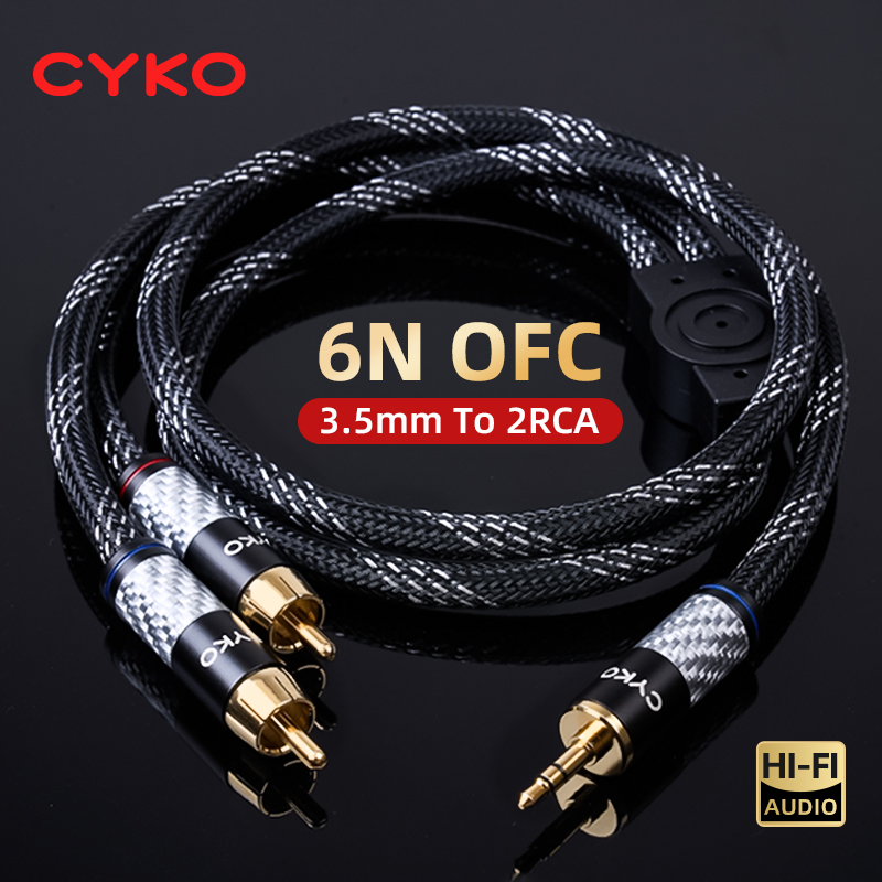 Wine Xo - Kabel audio CYKO Hifi 6N OFC
