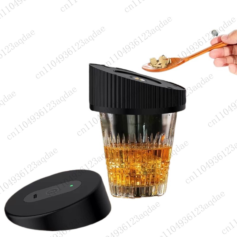 Beer Wine Kit - Elektryczny zestaw do wędzenia koktajli, bezpłomieniowy
