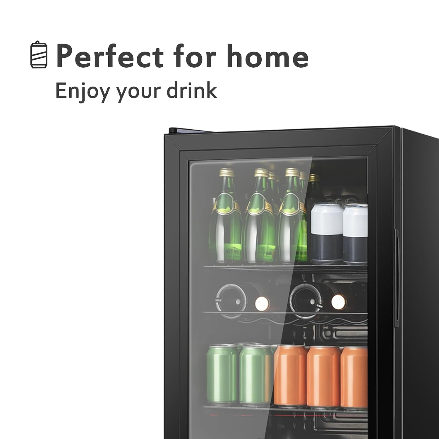 Lodówka na napoje o pojemności – Wine Beer Mini Fridge recenzja i cena