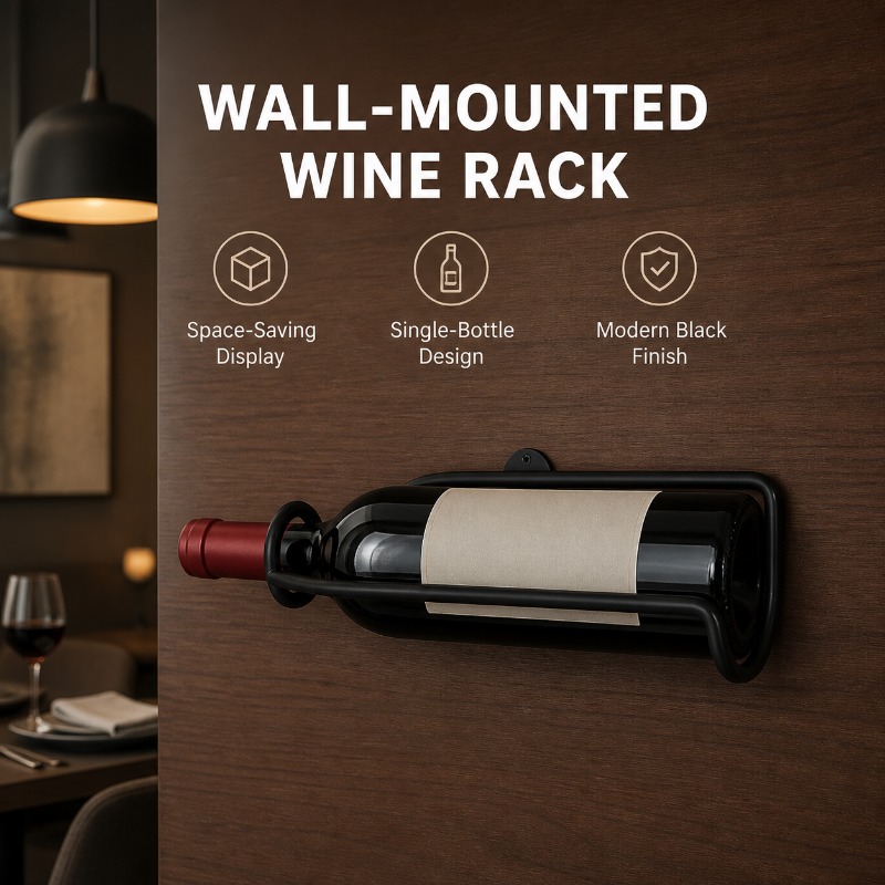 Metalowy wieszak na wino monto – Wine Beer Rack recenzja i cena