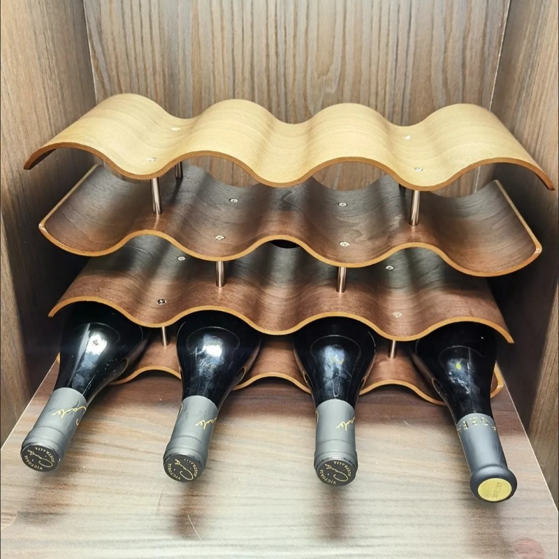 Drewniane stojaki na butelki w – Wine Beer Rack recenzja i cena