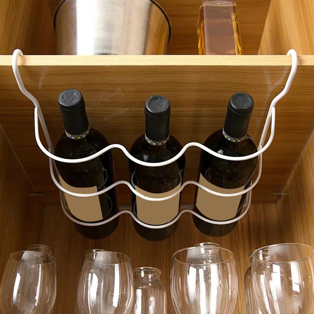 Półka organizer do kuchni AA14 – Wine Beer Rack recenzja i cena