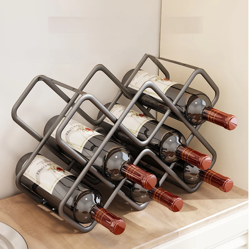 Metalowy sześciokątny stojak n – Wine Beer Rack recenzja i cena
